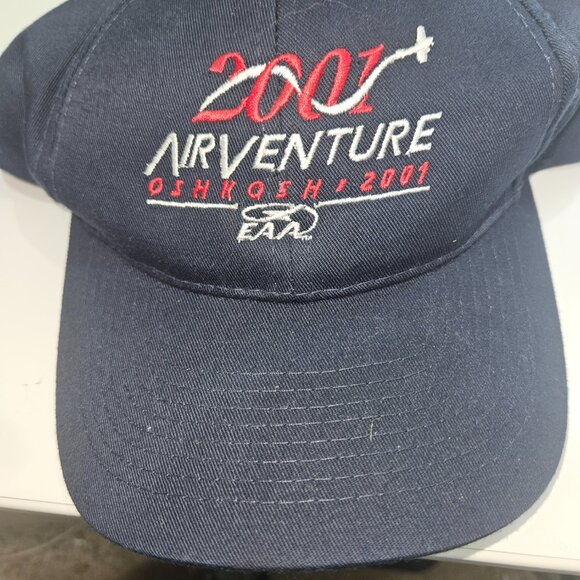 2 Vtg. Hats - 62nd Trans Squadron McChord AFB WA & Airventure Oshkosh 2001 - Picture 9 of 13